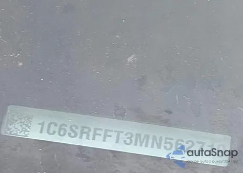 2021 Ram 1500 Big Horn 4X4 5'7 Box from USA, damaged, VIN 1C6SRFFT3MN562719